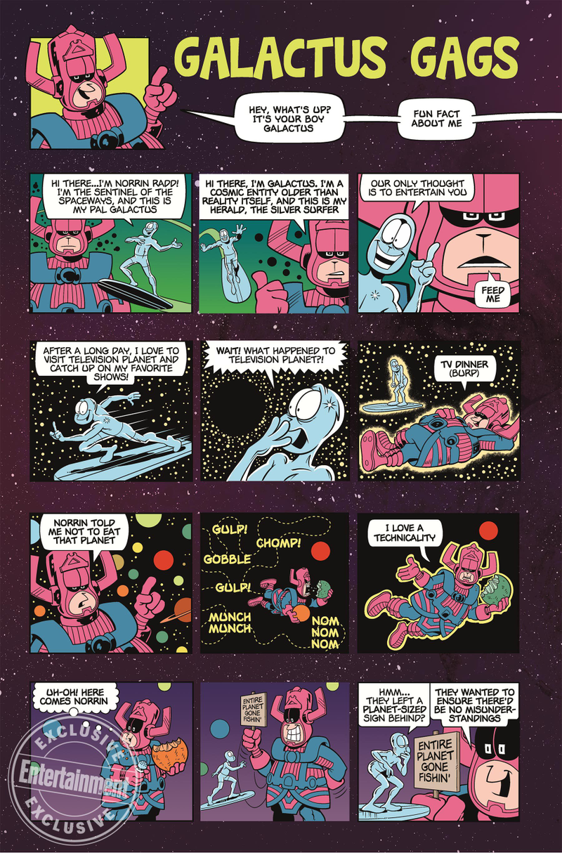 Illustration for article titled Garfield's Jim Davis Turns Galactus Into the Cutest Planet-Eater Ever